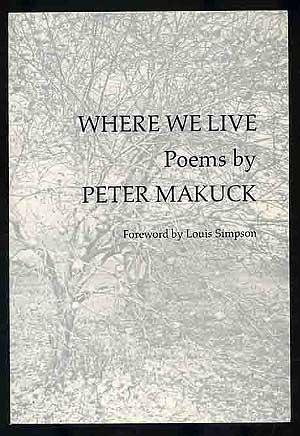 Bild des Verkufers fr Where We Live: Poems zum Verkauf von Between the Covers-Rare Books, Inc. ABAA