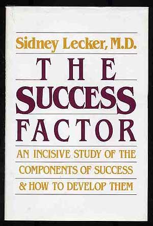 Bild des Verkufers fr The Success Factor zum Verkauf von Between the Covers-Rare Books, Inc. ABAA