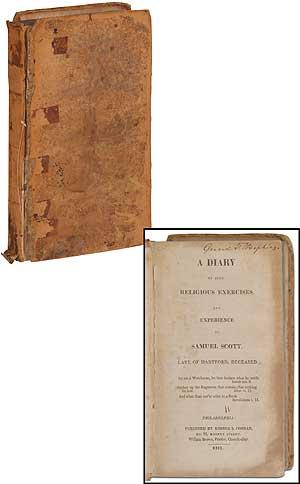Bild des Verkufers fr A Diary of some Religious Exercises, and Experience of Samuel Scott zum Verkauf von Between the Covers-Rare Books, Inc. ABAA
