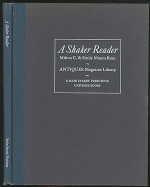 Bild des Verkufers fr A Shaker Reader zum Verkauf von Between the Covers-Rare Books, Inc. ABAA