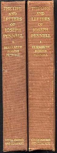 Bild des Verkufers fr The Life and Letters of Joseph Pennell Volumes 1 and 2 zum Verkauf von Between the Covers-Rare Books, Inc. ABAA