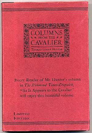 Bild des Verkufers fr Columns From the Cavalier zum Verkauf von Between the Covers-Rare Books, Inc. ABAA