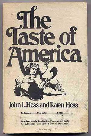 Seller image for The Taste of America for sale by Between the Covers-Rare Books, Inc. ABAA