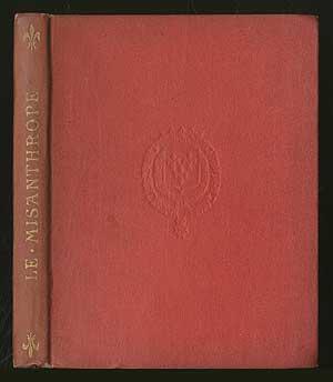 Imagen del vendedor de Le Misanthrope: A Comedy a la venta por Between the Covers-Rare Books, Inc. ABAA