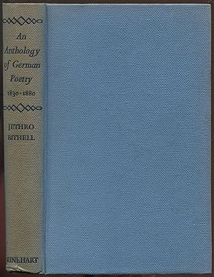 Bild des Verkufers fr An Anthology of German Poetry 1830-1880 zum Verkauf von Between the Covers-Rare Books, Inc. ABAA