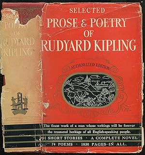 Seller image for Selected Prose & Poetry of Rudyard Kipling, Authorized Edition for sale by Between the Covers-Rare Books, Inc. ABAA