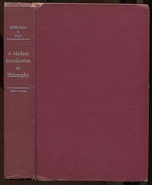 Bild des Verkufers fr A Modern Introduction to Philosophy: Readings from Classical and Contemporary Sources zum Verkauf von Between the Covers-Rare Books, Inc. ABAA