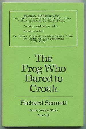 Seller image for The Frog Who Dared to Croak for sale by Between the Covers-Rare Books, Inc. ABAA