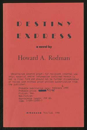 Bild des Verkufers fr Destiny Express zum Verkauf von Between the Covers-Rare Books, Inc. ABAA