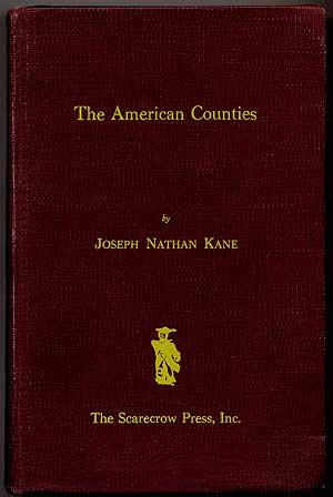 Bild des Verkufers fr The American Counties. A record of the origin of the names of the 3,072 counties, dates of creation and organization, area, 1960 population, historical data, etc. of the fifty states zum Verkauf von Between the Covers-Rare Books, Inc. ABAA