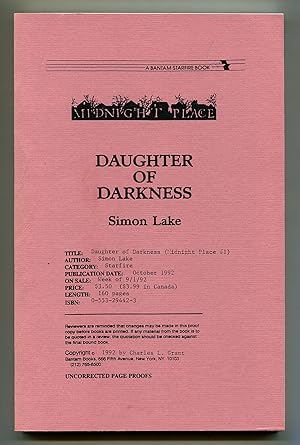Seller image for Daughter of Darkness (Midnight Place #1) for sale by Between the Covers-Rare Books, Inc. ABAA
