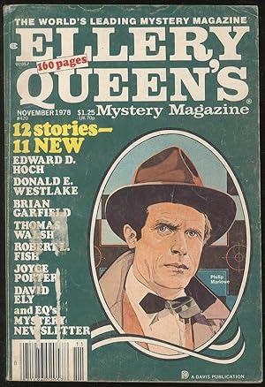 Image du vendeur pour November 1978: Ellery Queen's Mystery Magazine mis en vente par Between the Covers-Rare Books, Inc. ABAA