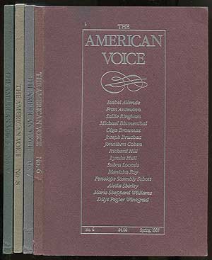 Image du vendeur pour The American Voice: [4 Volumes]: Spring No. 6, Summer No. 7, Fall No. 8, Winter, No. 9 mis en vente par Between the Covers-Rare Books, Inc. ABAA