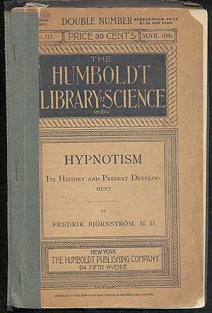 Imagen del vendedor de Hypnotism: Its History and Present Development a la venta por Between the Covers-Rare Books, Inc. ABAA