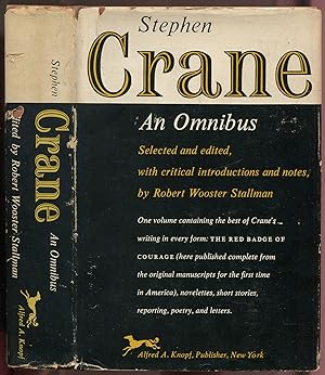 Bild des Verkufers fr Stephen Crane: An Omnibus zum Verkauf von Between the Covers-Rare Books, Inc. ABAA