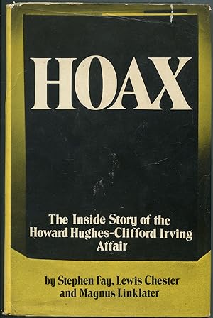 Imagen del vendedor de Hoax: The Inside Story of the Howard Hughes -Clifford Irving Affair a la venta por Between the Covers-Rare Books, Inc. ABAA