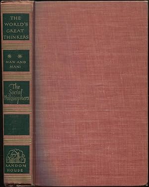 Bild des Verkufers fr Man and Man: The Social Philosophers (The World's Great Thinkers) zum Verkauf von Between the Covers-Rare Books, Inc. ABAA