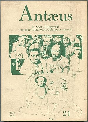 Bild des Verkufers fr Antaeus: Number 24, Winter, 1976 zum Verkauf von Between the Covers-Rare Books, Inc. ABAA