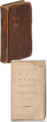 Bild des Verkufers fr The Letters of Junius Complete in One Volume zum Verkauf von Between the Covers-Rare Books, Inc. ABAA