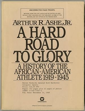 Seller image for A Hard Road To Glory: A History Of The African-American Athlete 1919-1945 for sale by Between the Covers-Rare Books, Inc. ABAA