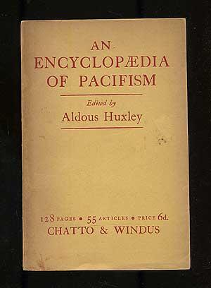 Imagen del vendedor de An Encyclopedia Of Pacifism a la venta por Between the Covers-Rare Books, Inc. ABAA