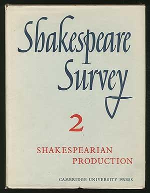 Seller image for Shakespeare Survey: An Annual Survey of Shakespearian Study & Production: 2 for sale by Between the Covers-Rare Books, Inc. ABAA