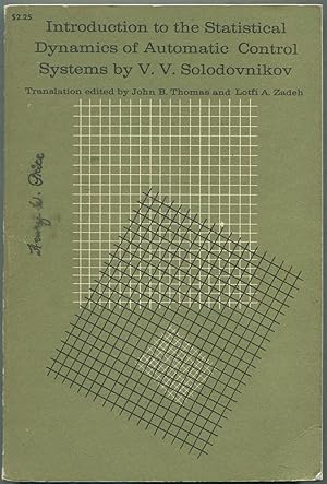 Seller image for Introduction to the Statistical Dynamics of Automatic Control Systems for sale by Between the Covers-Rare Books, Inc. ABAA