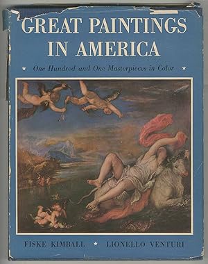 Seller image for Great Paintings in America: One Hundred and One Masterpieces in Color for sale by Between the Covers-Rare Books, Inc. ABAA
