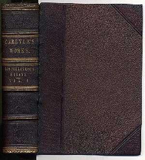 Bild des Verkufers fr Critical and Miscellaneous Essays: Volume I. zum Verkauf von Between the Covers-Rare Books, Inc. ABAA