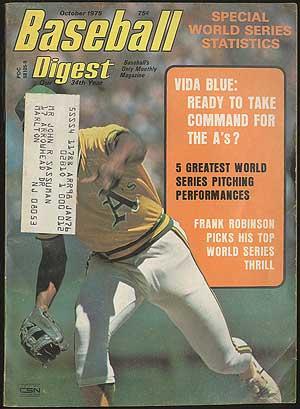 Seller image for Baseball Digest. October, 1975 for sale by Between the Covers-Rare Books, Inc. ABAA