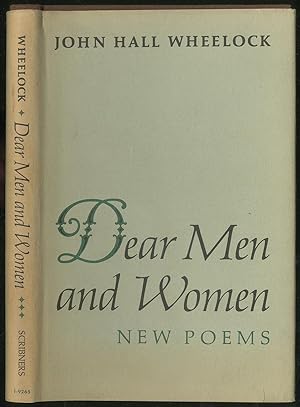 Bild des Verkufers fr Dear Men and Women, New Poems zum Verkauf von Between the Covers-Rare Books, Inc. ABAA