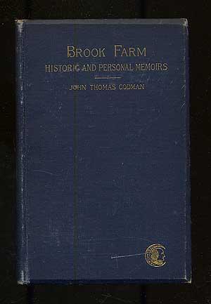 Bild des Verkufers fr Brook Farm: Historic and Personal Memoirs zum Verkauf von Between the Covers-Rare Books, Inc. ABAA