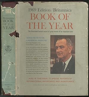 Bild des Verkufers fr Britannica Book of the Year 1969 zum Verkauf von Between the Covers-Rare Books, Inc. ABAA