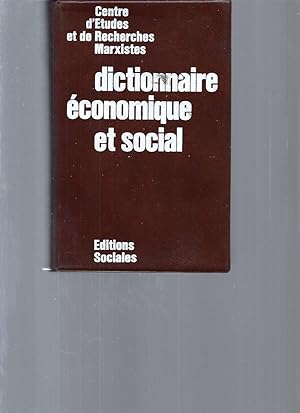 Dictionnaire économique et social