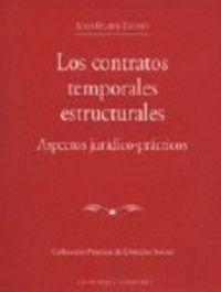 Seller image for Los contratos temporales estructurales for sale by Imosver