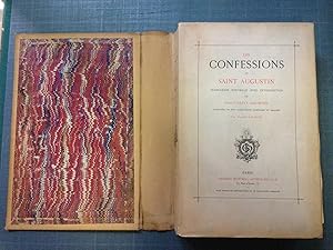 Les Confessions De Saint Augustin. Traduction Nouvelle Avec Introduction Par Edmond Saint-Raymond...