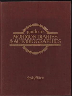 Guide to Mormon Diaries & Autobiographies