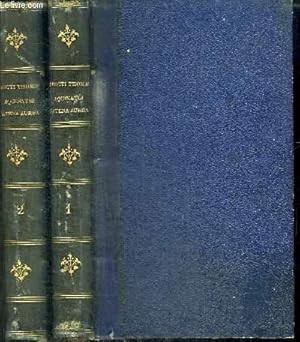 Bild des Verkufers fr S. THOMAE AQUINATIS ORDINIS FRATRUM PRAEDICATORUM DOCTORIS ANGELICI EXPOSITIO CONTINUA SUPER QUATUOR EVANGELISTAS - SIMUL AC CATENA AUREA JUSTISSIMO TITULO NUNCUPATA - 2 TOMES EN 2 VOLUMES (TOMUS PRIMUS + TOMUS SECUNDUS) zum Verkauf von Le-Livre