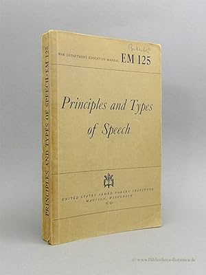 Principles and Types of Speech.