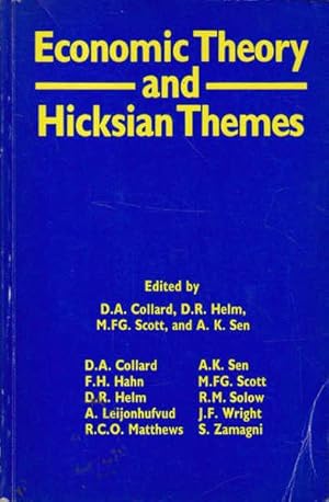 Seller image for Economic Theory and Hicksian Themes for sale by Goulds Book Arcade, Sydney