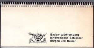 Baden Württemberg landeseigene Schlösser, Burgen und Ruinen. 100 staatliche Burgen und Ruinen mit...