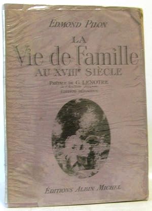 La vie de famille au XVIIIe siècle