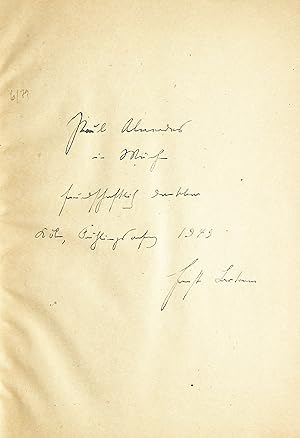 Imagen del vendedor de Schwarze Sonette. Auswahl. [Privatdruck]. a la venta por Eberhard Kstler Autographen&Bcher oHG