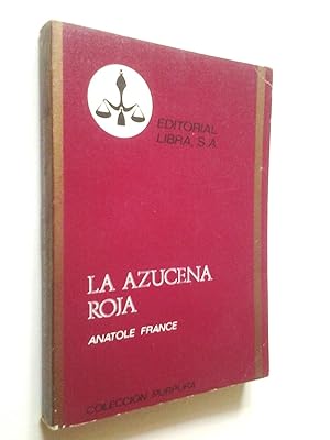 Seller image for La azucena roja for sale by MAUTALOS LIBRERA