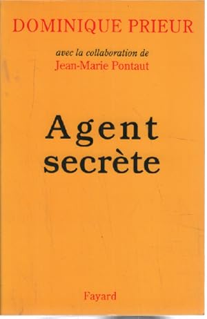 Seller image for Agent secrte for sale by librairie philippe arnaiz