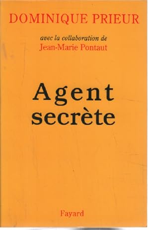 Image du vendeur pour Agent secrte mis en vente par librairie philippe arnaiz