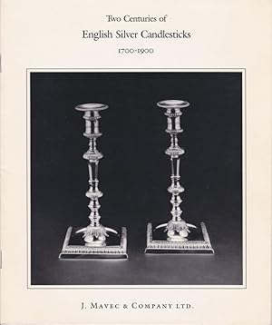 Two Centuries of English Silver Candlesticks, 1700-1900. October 7 through 31, 1986