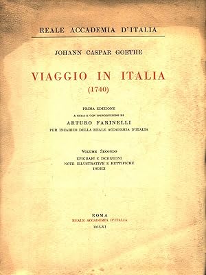 Viaggio in Italia (1740). Volume 2