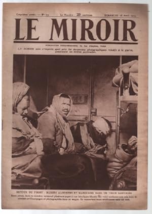 Revue le miroir n° 73 / documents photographies relatifs à la guerre 14-18