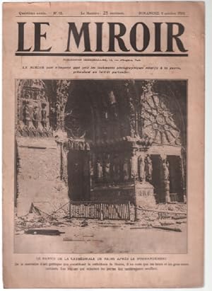 Revue le miroir n° 45 / documents photographies relatifs à la guerre 14-18
